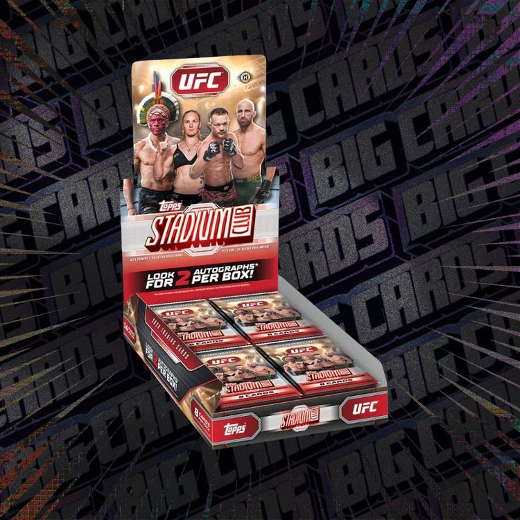 2026 Topps Stadium Club UFC – Hobby Box
